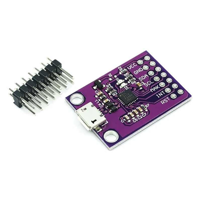 Módulo de comunicação CP2112, CCS811 Debug Board, USB para SMBUS, Módulo de comunicação I2C, Módulo de comunicação USB para I2C, rápido, fino acabamento