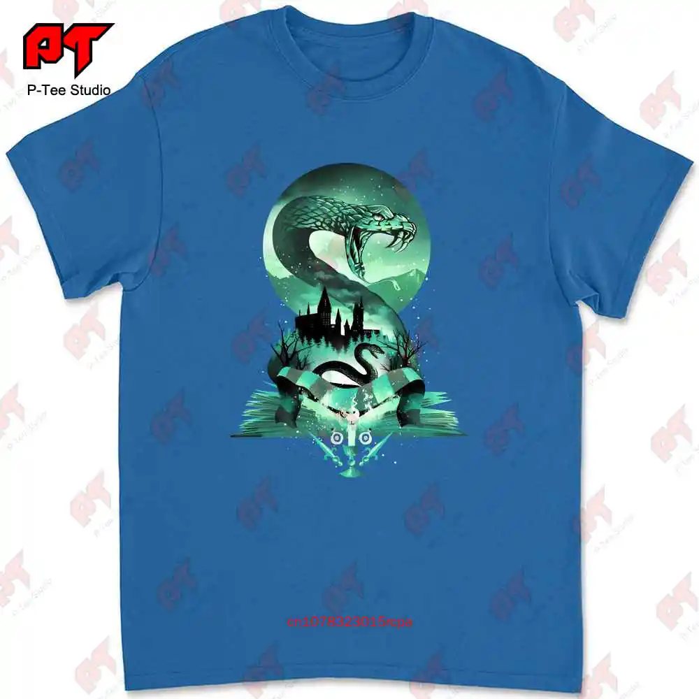 House Of Slytherin Viper T-shirt TGFT image 3