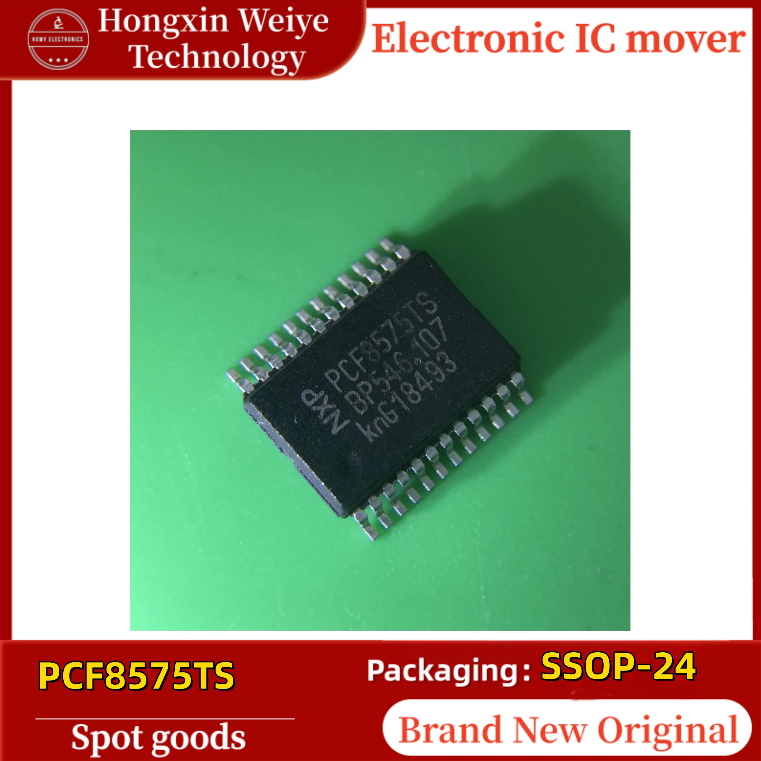 

5/30 PCS PCF8575TS PCF8575 SSOP-24 Interface IC Chip Brand New In Stock