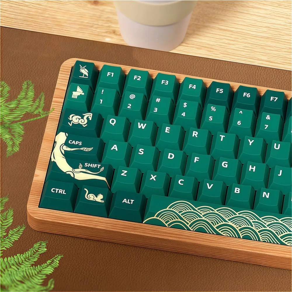 

Animal Seniors Keycap Thermal Sublimation Technology Cherry Height Keycap Set for Mechanical Keyboards with MX Switches