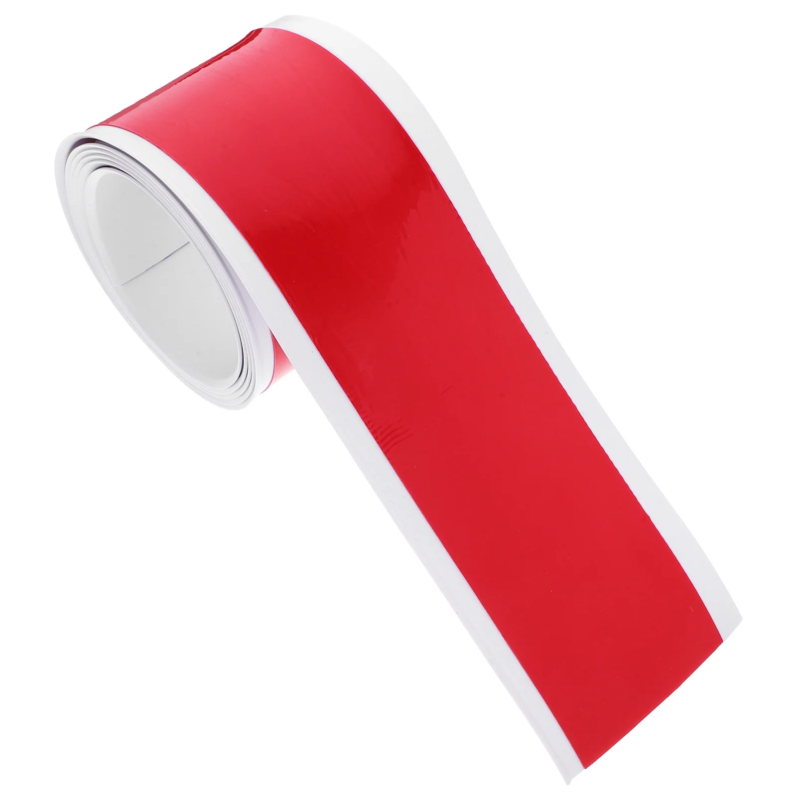 1 Roll Self Adhesive Skirting Board PVC Molding Trim Flexible Stick on Baseboard Cover for Background Wall Entrance Corridor