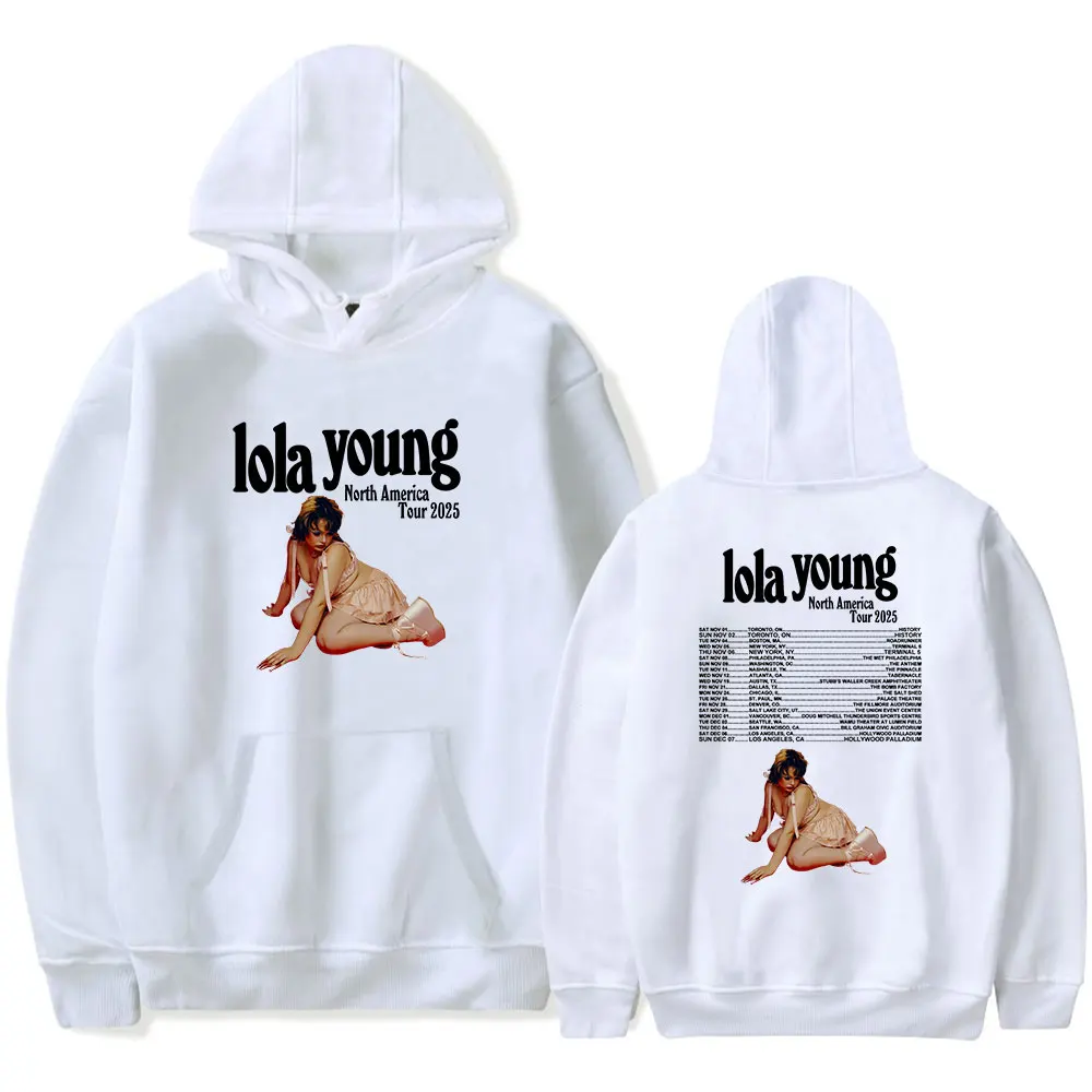

Lola Young Hoodies 2025 Vintage Merch Hoodie Men and Women Hip-hop Sports Pullover Sweatshirt