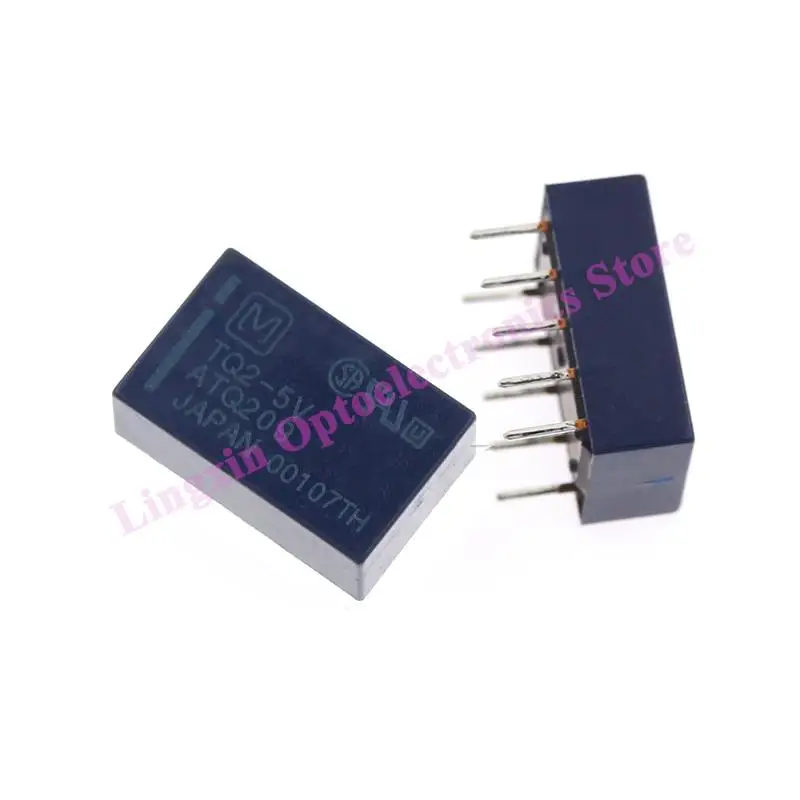 5Pcs/Lot TQ2 Signal Relays 5V 12V 24V DC 1A 10PIN TQ2-5V TQ2-12V TQ2-24V TQ2-L2 TN2 ATQ209 ATQ203 ATQ204 100% Original new