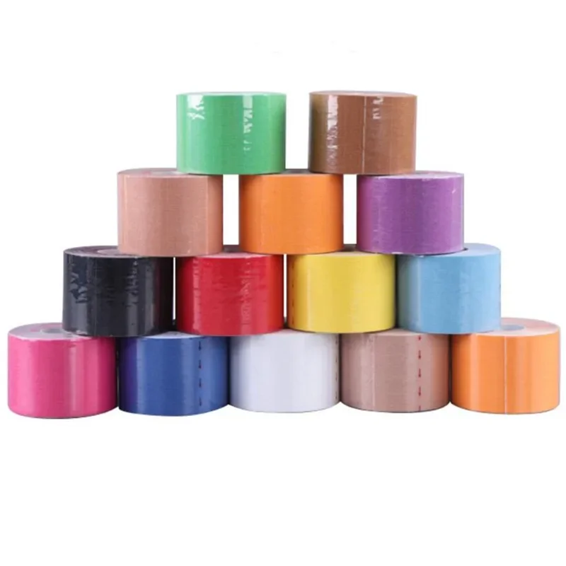 Kinesiology Tape Kinesio Tape Grip Tape Athletic Recovery Elastic Kneepad Muscle Pain Relief Knee Pads Support Bandage Fitness