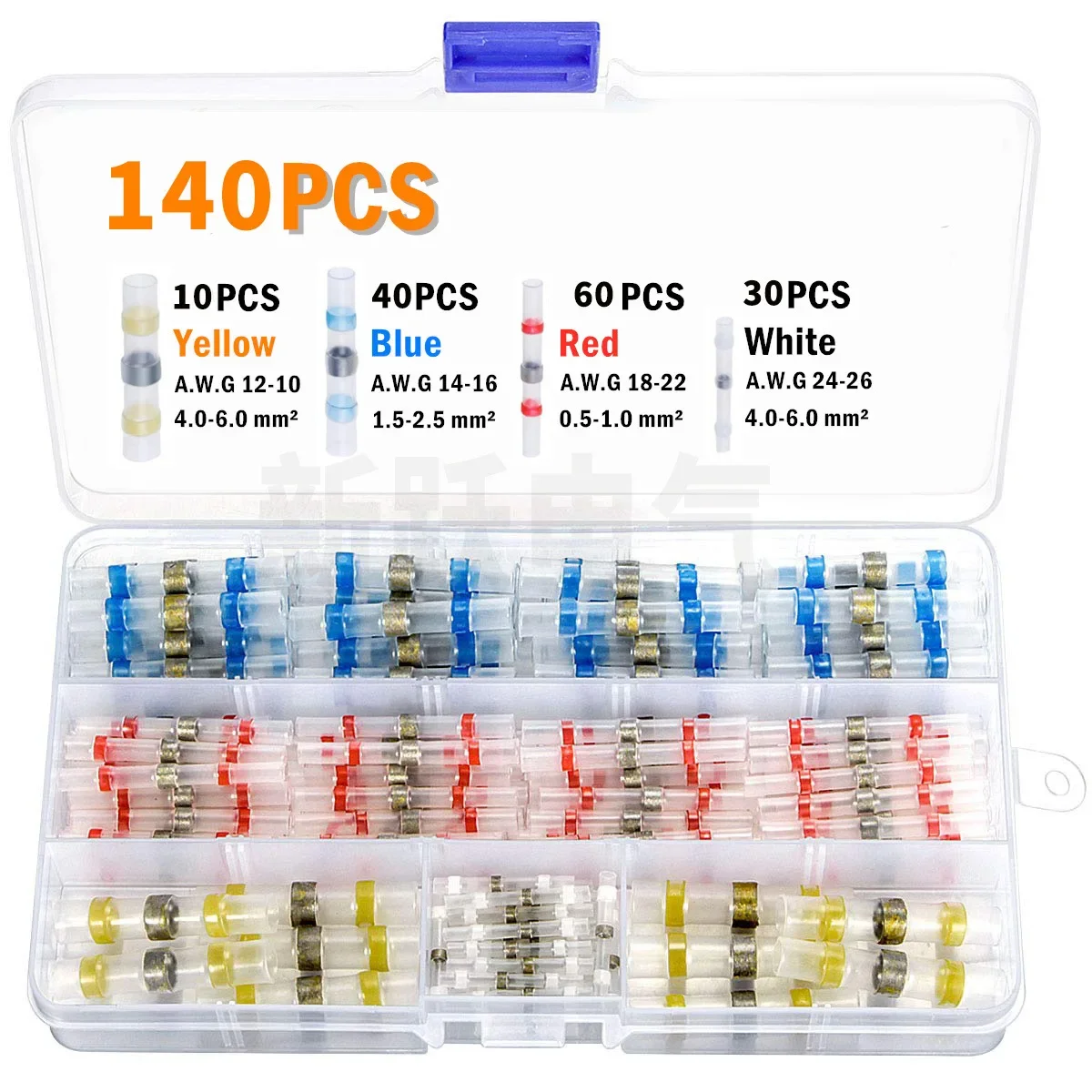 50/140/300/600pcs Solder Seal Wire Connectors Kit,Connectors Waterproof Electrical Cable Electrical Connectors Heat Shrink Wire