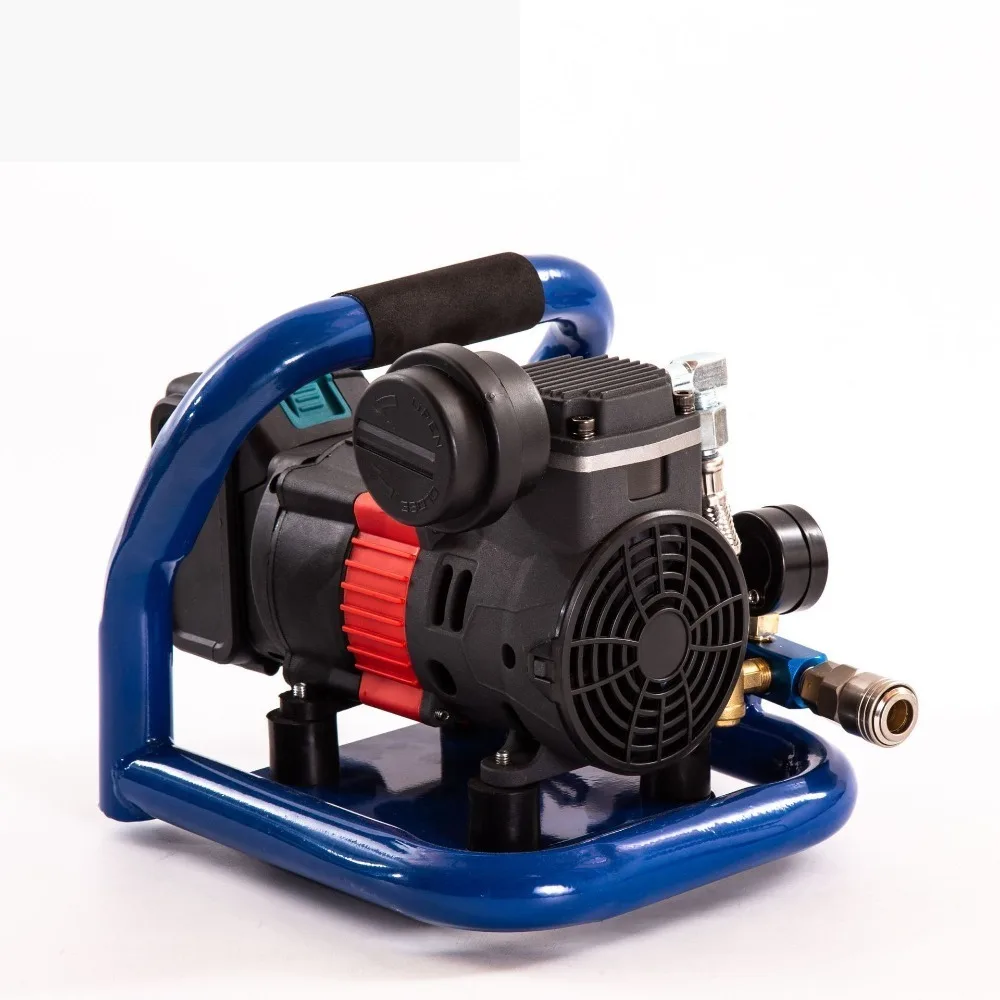 21V Lithium-Akku-Luftkompressor, tragbare Haushaltsluftpumpe für Makita 18-21V Akku