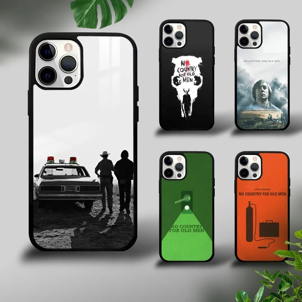 

No C-Country for O-Old Men Phone Case For iPhone 16 15 14 13 12 11 Pro Xs Max Mini Plus Celulares Hard Funda