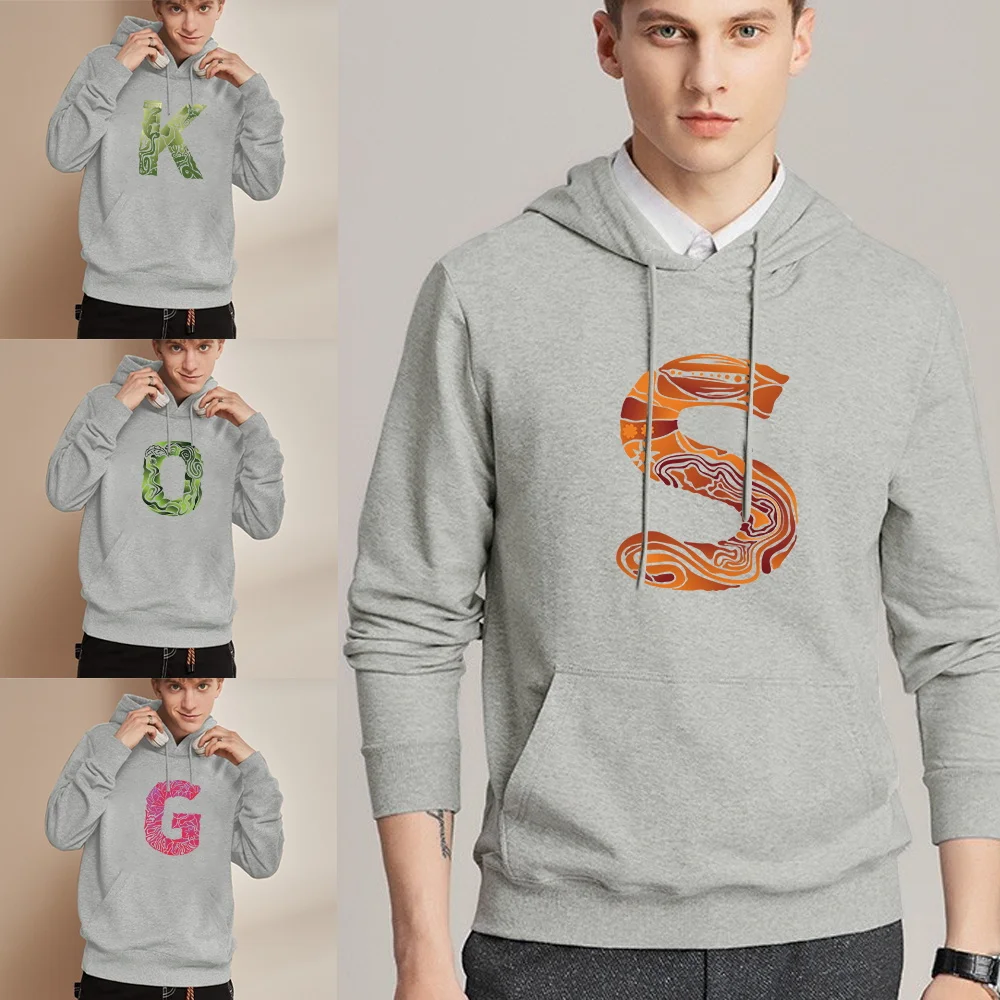 Men's Hooded Sweater Fashion Hip Hop Streetwear Sweatshirt Hoodie Engrave Image Print Man Casual Clothing Hoodeds Top Pullover