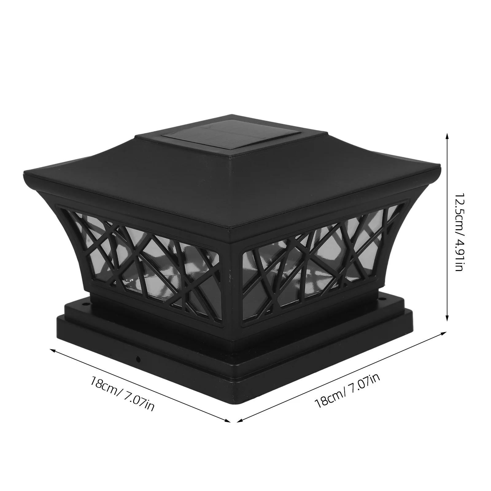 الطاقة الشمسية سياج آخر ضوء في الهواء الطلق عمود مصابيح للطاقة الشمسية ضوء لحديقة فناء ديكور أضواء السياج أضواء العمود في الهواء الطلق #4