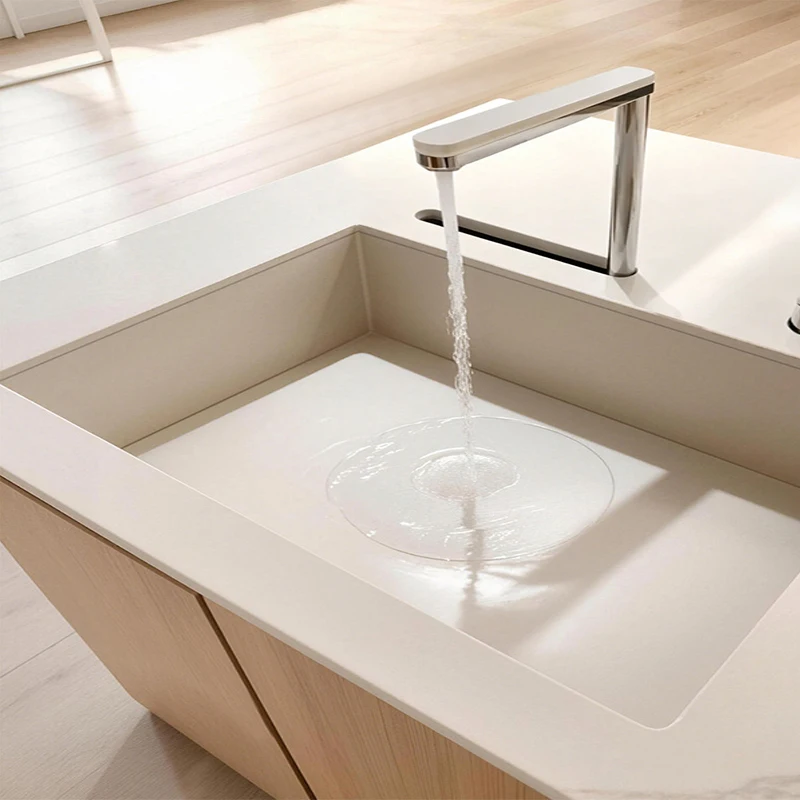 Remote Control Touch Switch Electric Lift Up Down Hidden Sink Faucet With Infrared Rotation Induction System For Kitchen