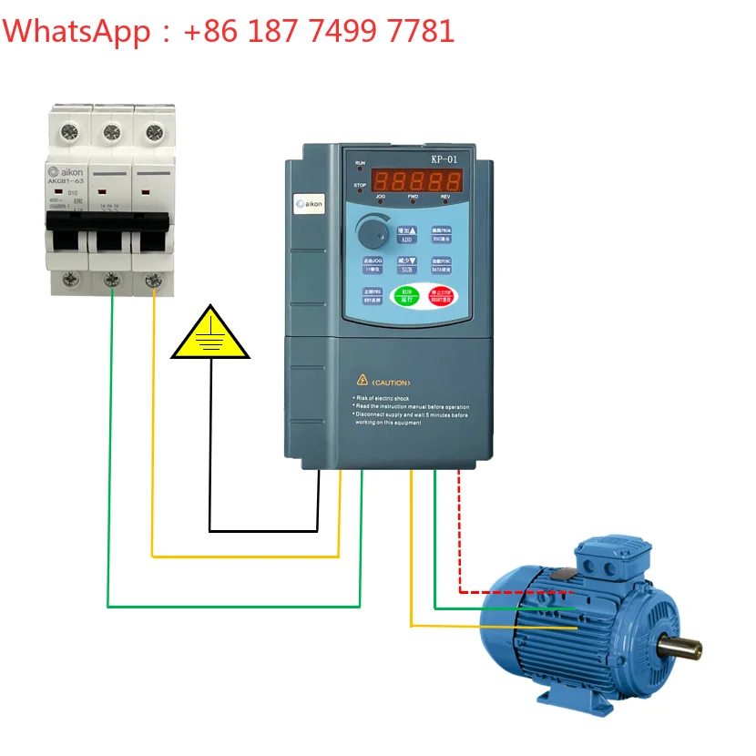 220 in 380 Out Vfd 3hp 5hp 10 hp Inversor De Corriente Alterna De Frecuencia De Velocidad Variable Monofasico