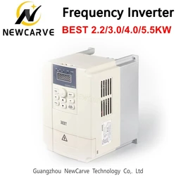 BEST 2.2KW 3KW 4KW 5.5KW VFD Variable Frequency Inverter Driver 220V 380V FC300 For CNC Spindle Motor NEWCARVE