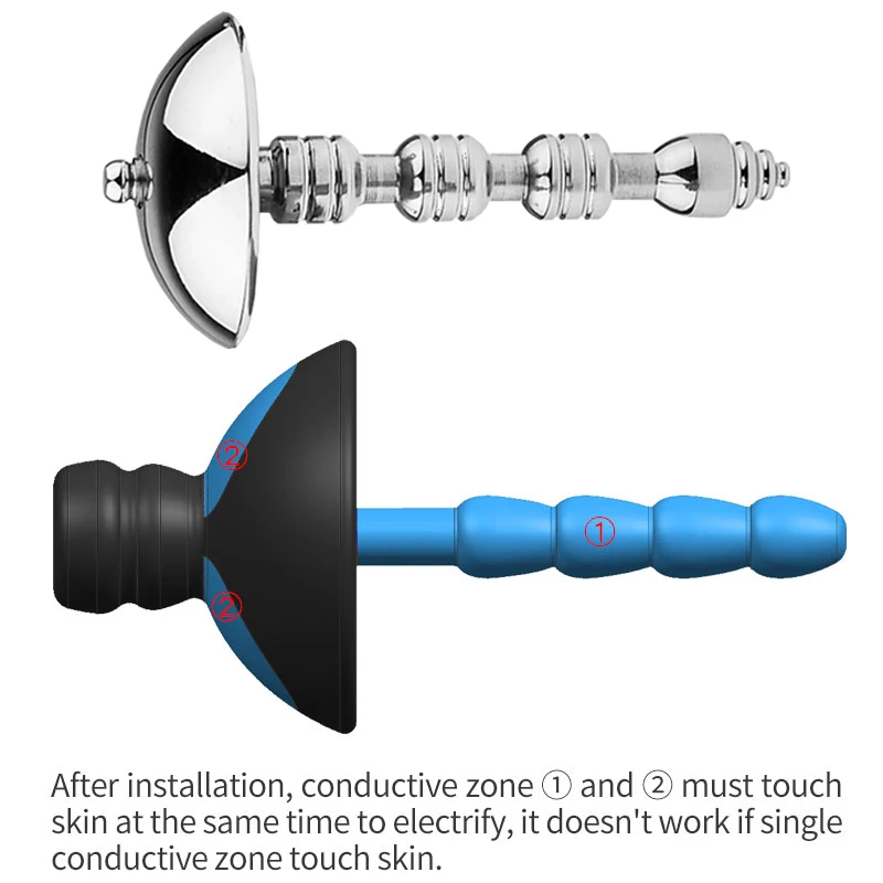 E-Stim Dương Vật Cần Điện Sốc Niệu Đạo Nghe Cắm Bdsm Y Tế Phụ Kiện Cho Nam Tuyến Tiền Liệt Bằng Điện Kích Thích Tình Dục đồ Chơi
