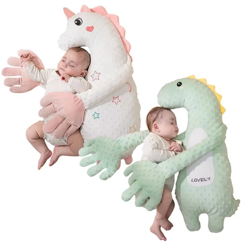 

Baby Sleeping Patting Doll Pillow Electric Stuffed Animal Sleep Soothers Adjustable Speed Remote Control Sleep Calming Cushion