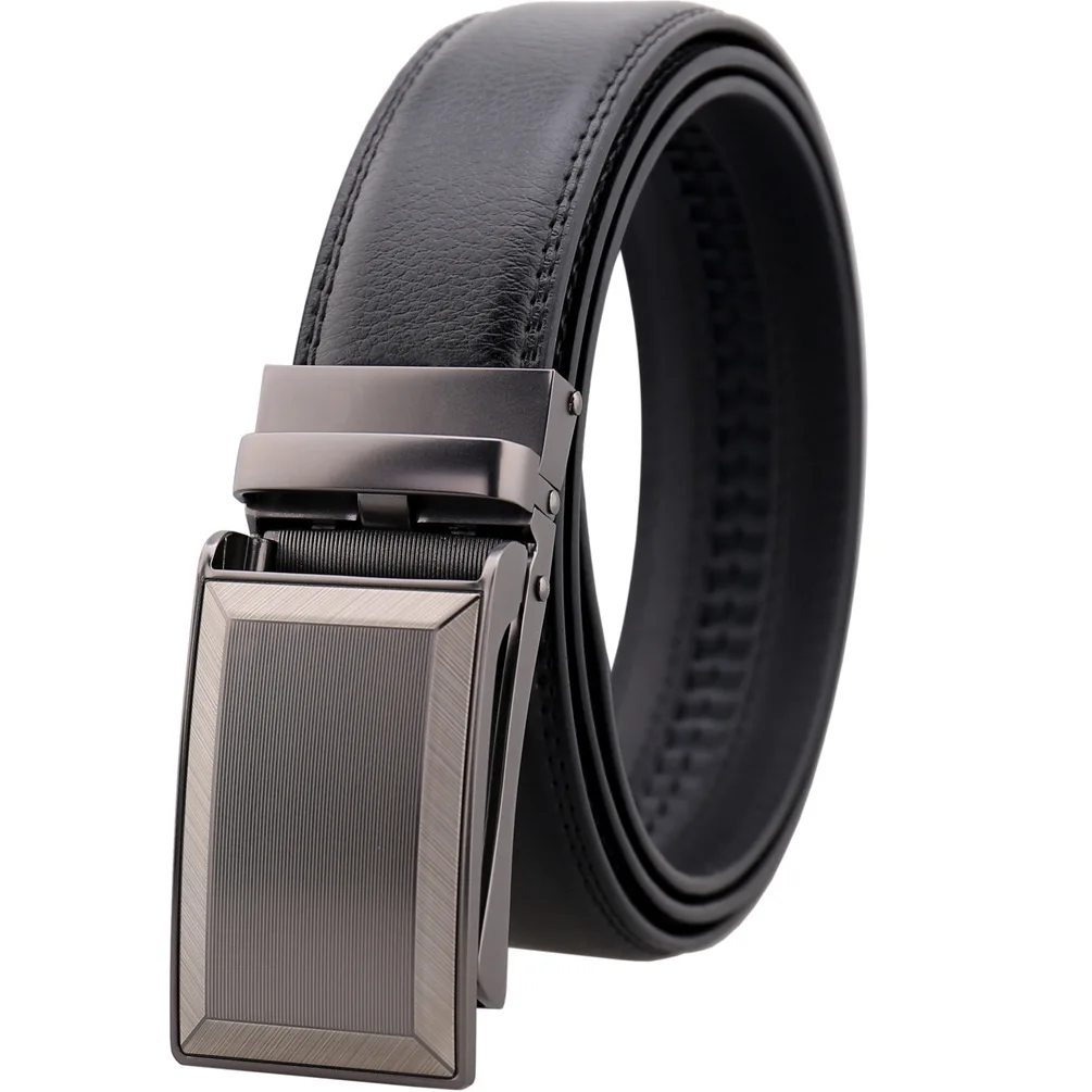 

New Hot Selling Men Belt Fashion Alloy Automatic Buckle Belt Business Affairs Casual Decoration Belt Men's Belts