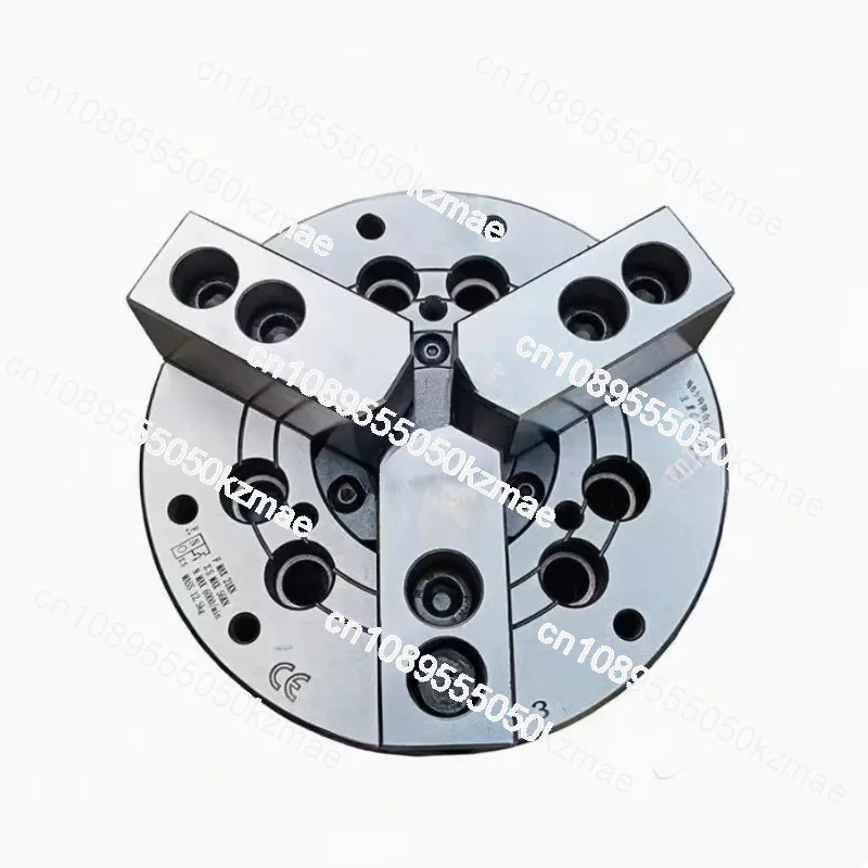 Hollow solid numerical control three jaw hydraulic chuck 5 6 8 10 12 15 18 inches 200 full set of modification