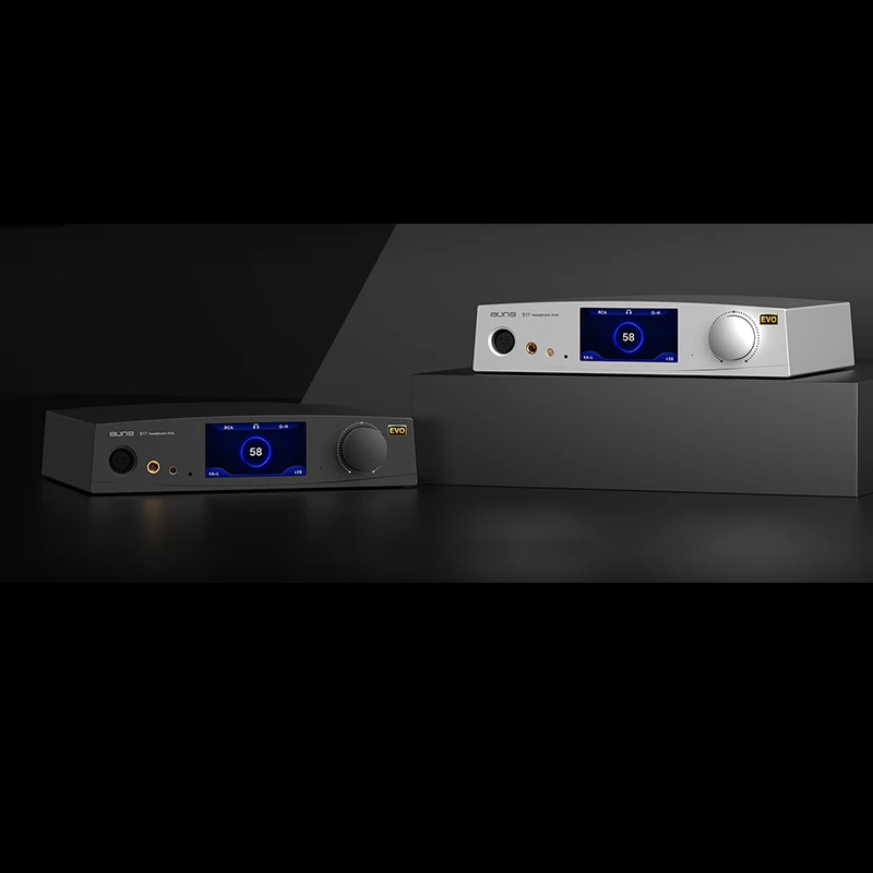 Aune S17 Pro EVO كامل متوازن من الفئة A Twin JFET R2R قوي HiFi بدون فقدان Audiophile سطح المكتب مضخم ضوت سماعات الأذن