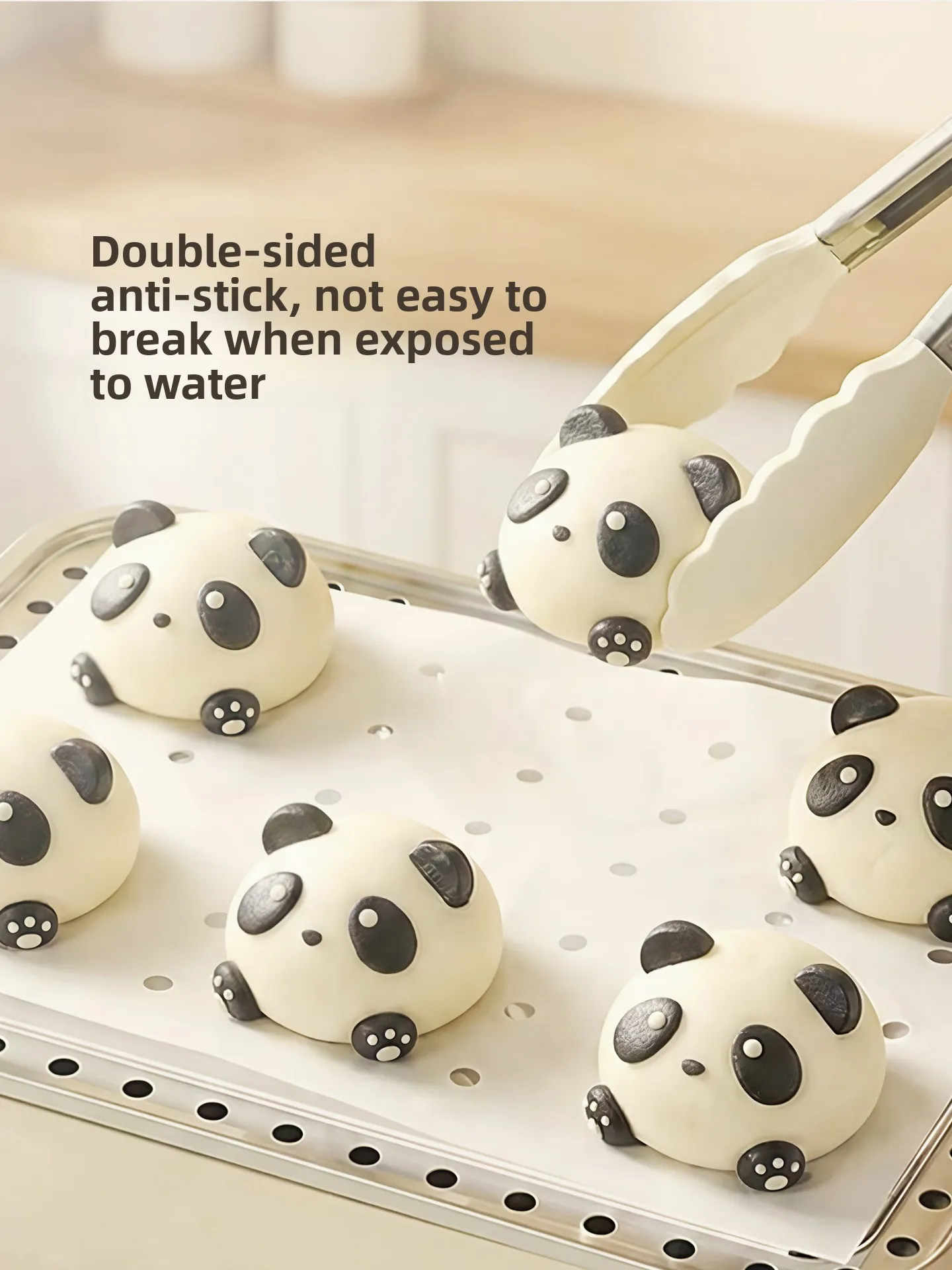 LMM disposable steamer paper leave-in and save time steaming buns, steamed buns, pad paper for household use