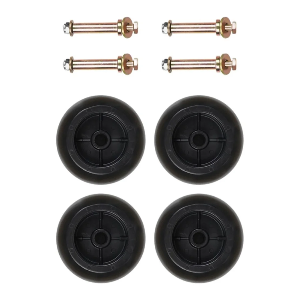 4 Pack Deck Wheels for For exmark and For Toro Lawn Equipment Matching OEM Specifications 116-9981 103-3168 and 103-4051