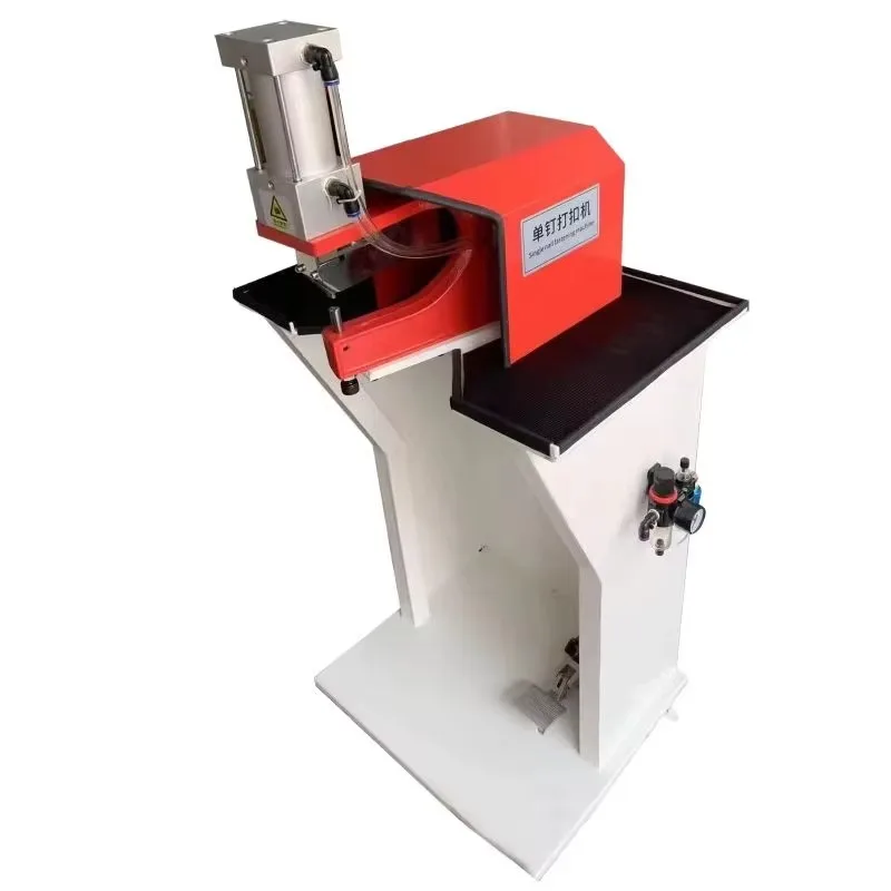 Snap Attaching Machine Roller Pin Fixing Machine Single Nail  Birken Shoe Fastening Machine