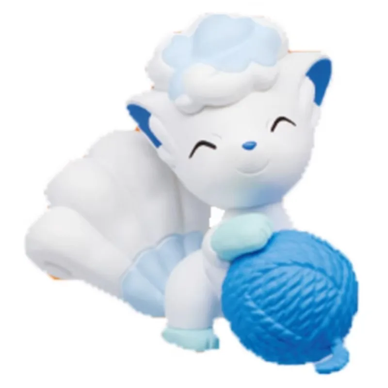 Anime Pokemon Gashapon Toys Woolen Yarn Ball Doll Series 2 Cartoon Figures Ninetales Sprigatito Toxel Model Decoration Gifts