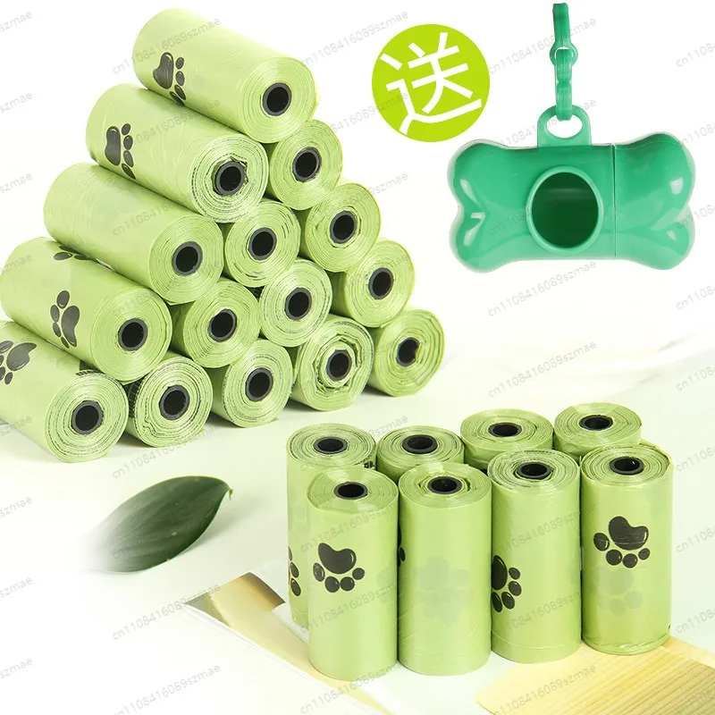 Pick-up bag，garbage bag for Pet dog,  Portable degradable going out Small shit shovel Cat disposable toilet pick