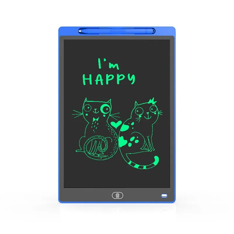 12インチ描画タブレットLCDライティングボード、デザイン用グラフィック電子ノート、お絵かき用マジックタブレット、おもちゃギフト ﻿