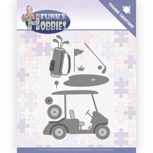 Piggy Craft fustelle in metallo taglio fustella stampo lavorato a maglia golf trucco puzzle Scrapbook mestiere di carta coltello stampo lama