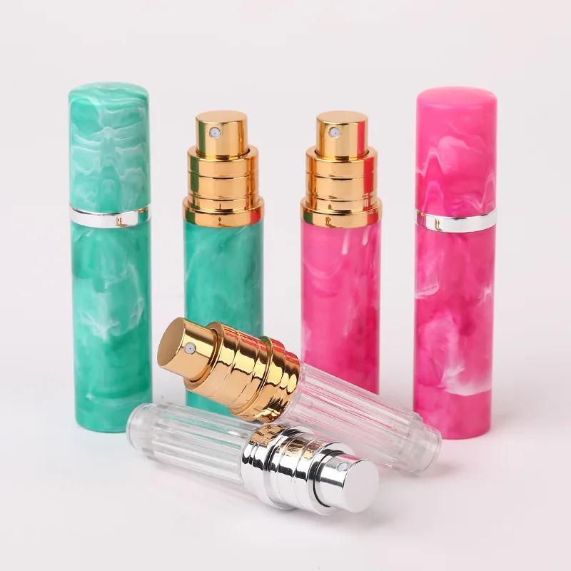 5ml Marble Perfume Bottle Ink Pattern Spray Refillable Bottling Portable Mini Atomizer Liquid Container For Cosmetics
