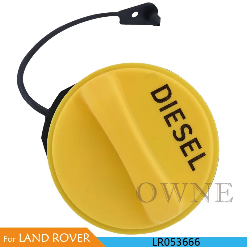 Yellow Car Fuel Tank Gas Cap LR053666 For Land Rover Discovery5 L462 Land Rover Discovery Sport L550 Range Rover Sport L494 L405