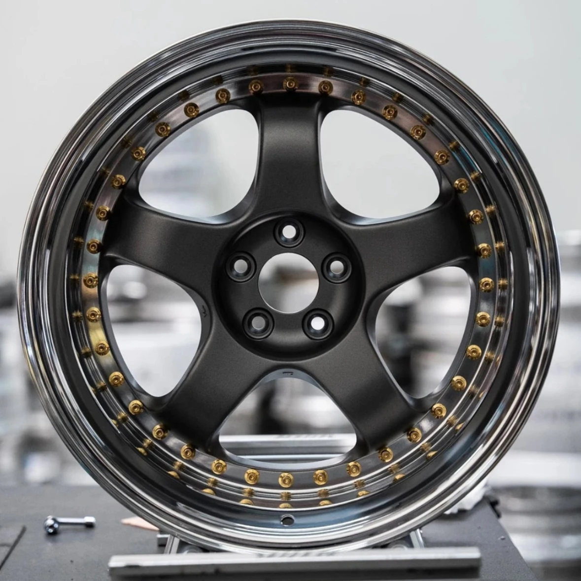 Bku 3 Piece Forged for Porsche 911 Carrera S 997 GT3 944 964 Turbo Macan Wheels 18 19 20 Inch with Five Spoke 5x130 Alloy Rim