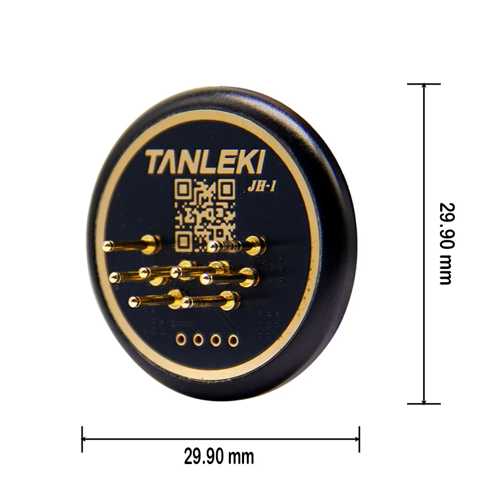 Tanleki Tiny Emulator für Fanatec Wheelbase aus eloxiertem Aluminium CNC – Aktivieren Sie Ihren Base-Modul und Power-Feedback – Fanatec Emulator