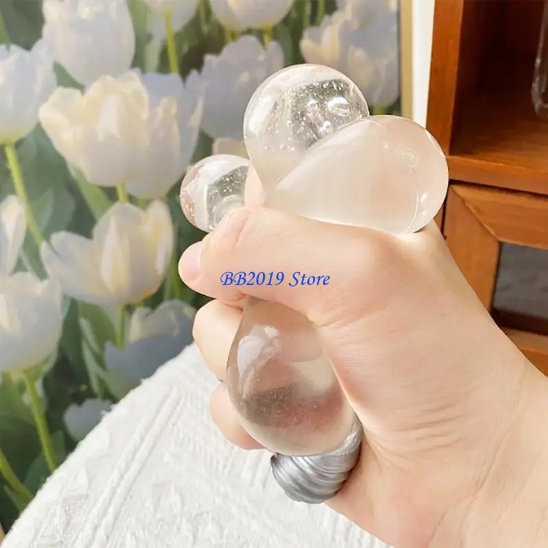 

Q0KB Halloween Stress Toy Anxiety Reliever Funny Stress Relief Mochi Hand Squeeze Toy