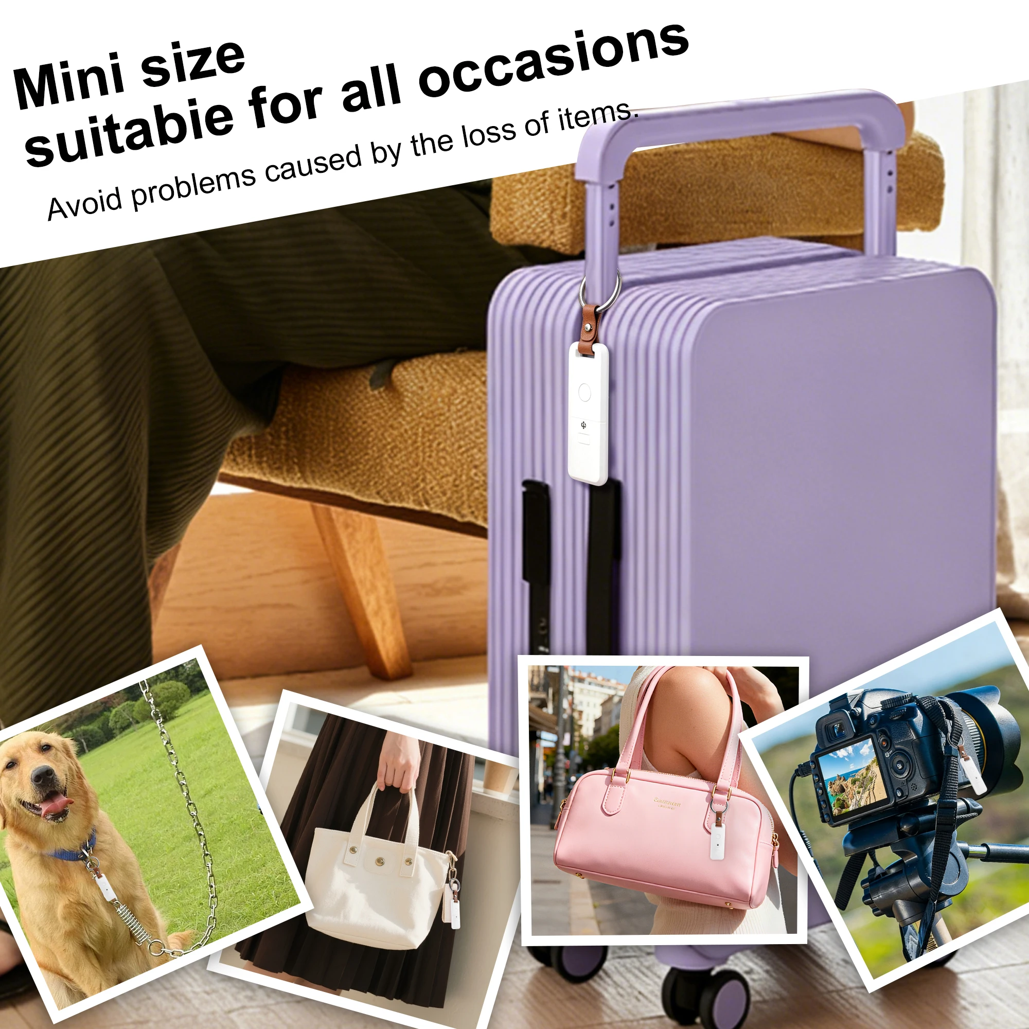 4-Pack dual-system smart tracker finder, suitable for IOS and Android Google Find Hub portable tracking tags, anti-lost locator