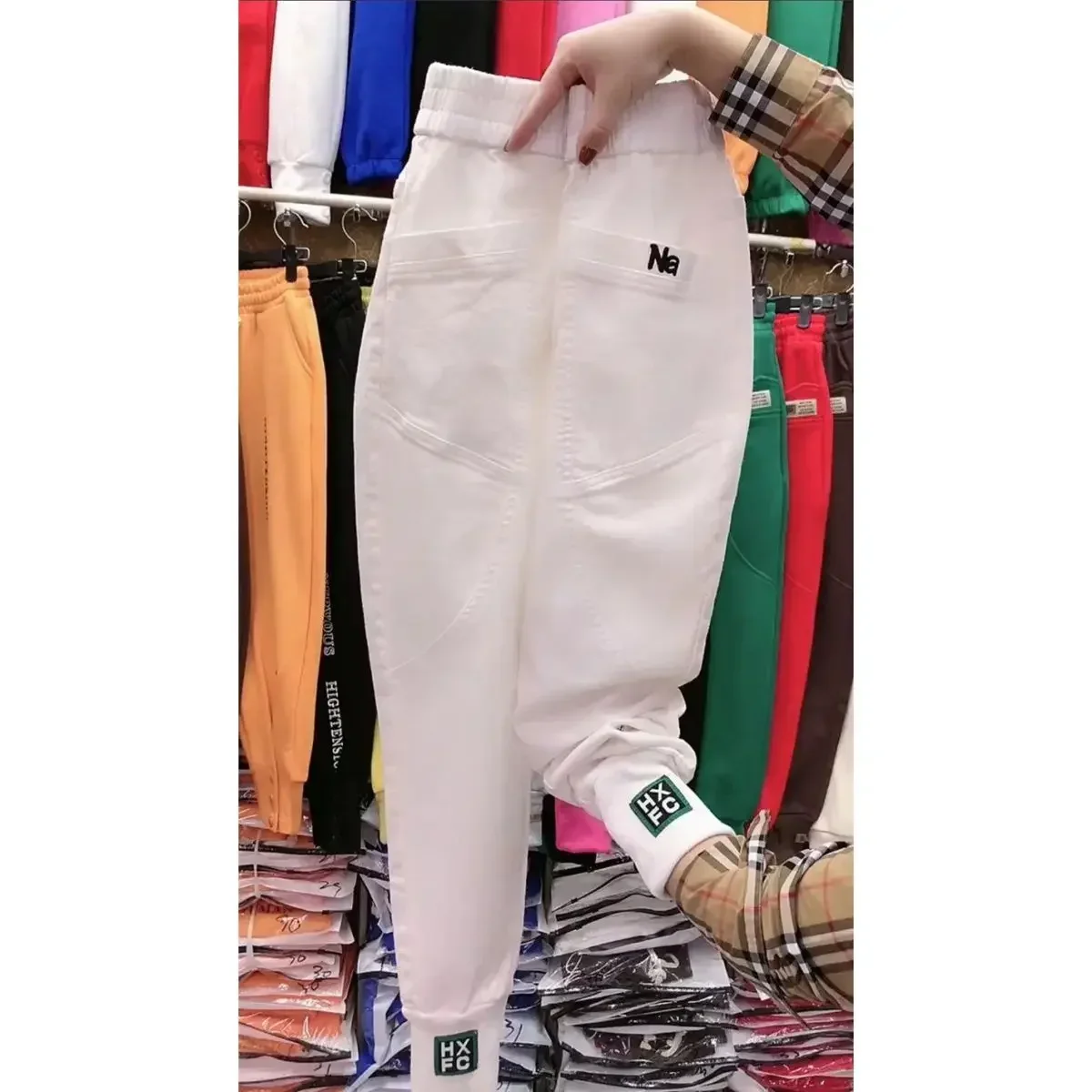 Luxury Women\'s Clothing Slacks Sweatpants for Women Casual Baggy Korean Fashion Streetwear Jogger Clothing Oversize Sports Pants