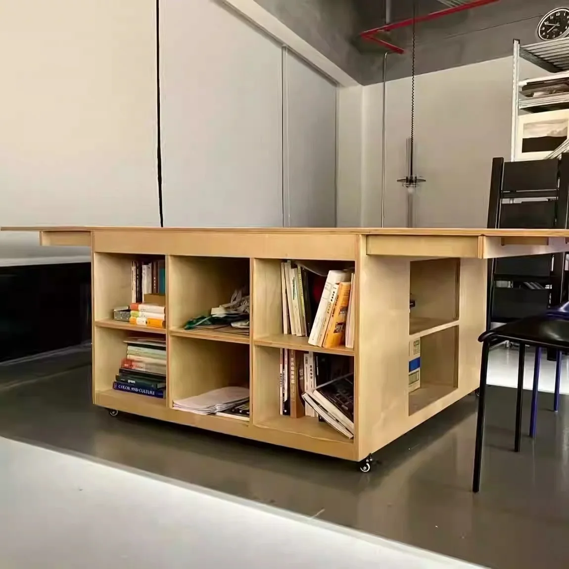 Desk Birch Ocean Board Clothing Store Shimadai Library Multifunctional Desk Display Table