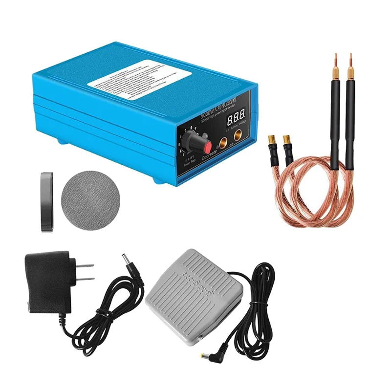 

5000W Mini Spot Welder Machine DIY Kit Pack Welding Tools Portable Spot Welding Machine Pen-US Plug