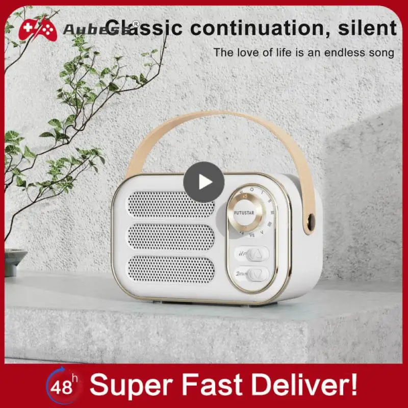 Retro Classical bluetooth-compatible Speaker Music Player Sound Stereo Portable Decoration Mini Speakers Travel Music Player