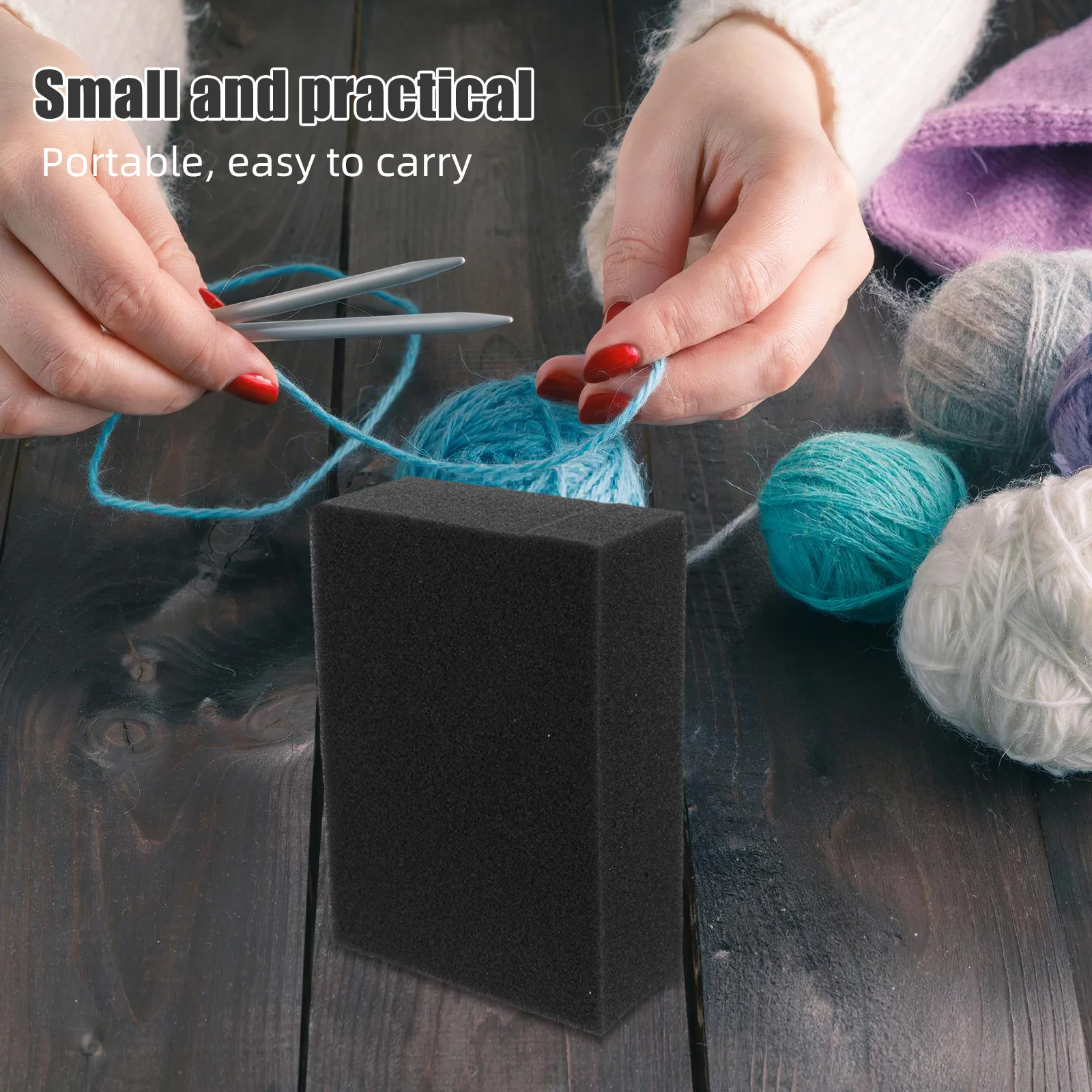 

10pcs Sponge Pad Needle Felting Mat Wool Felt Work Protector For Felting Needles Sewing Pincushion Craft Projects Rectangle Foam