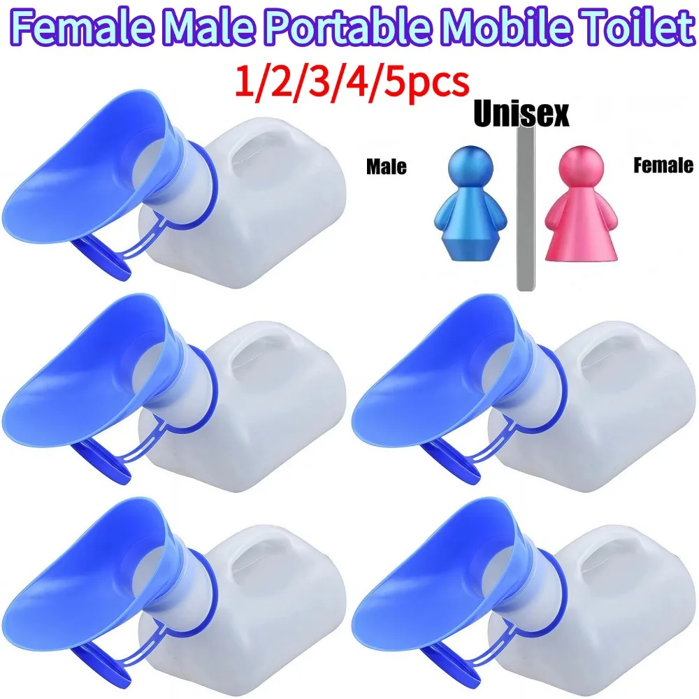 1000ML Plastic Unisex Portable Mobile Urinal Toilet Aid Bottle Urinal Pee Bottle Journey Travel Camping Boat Urinal Supplies