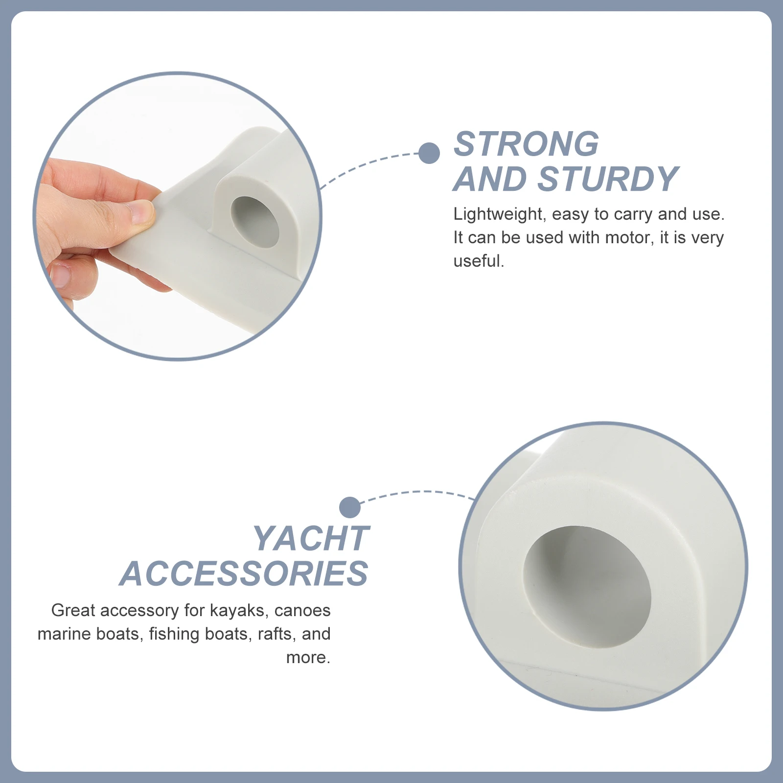 

2pcs Kayak Motor Mount Buckle Motor Fixing Bracket Engine Support Stand Durable Marine Boat Canoe Inflatable Accessory