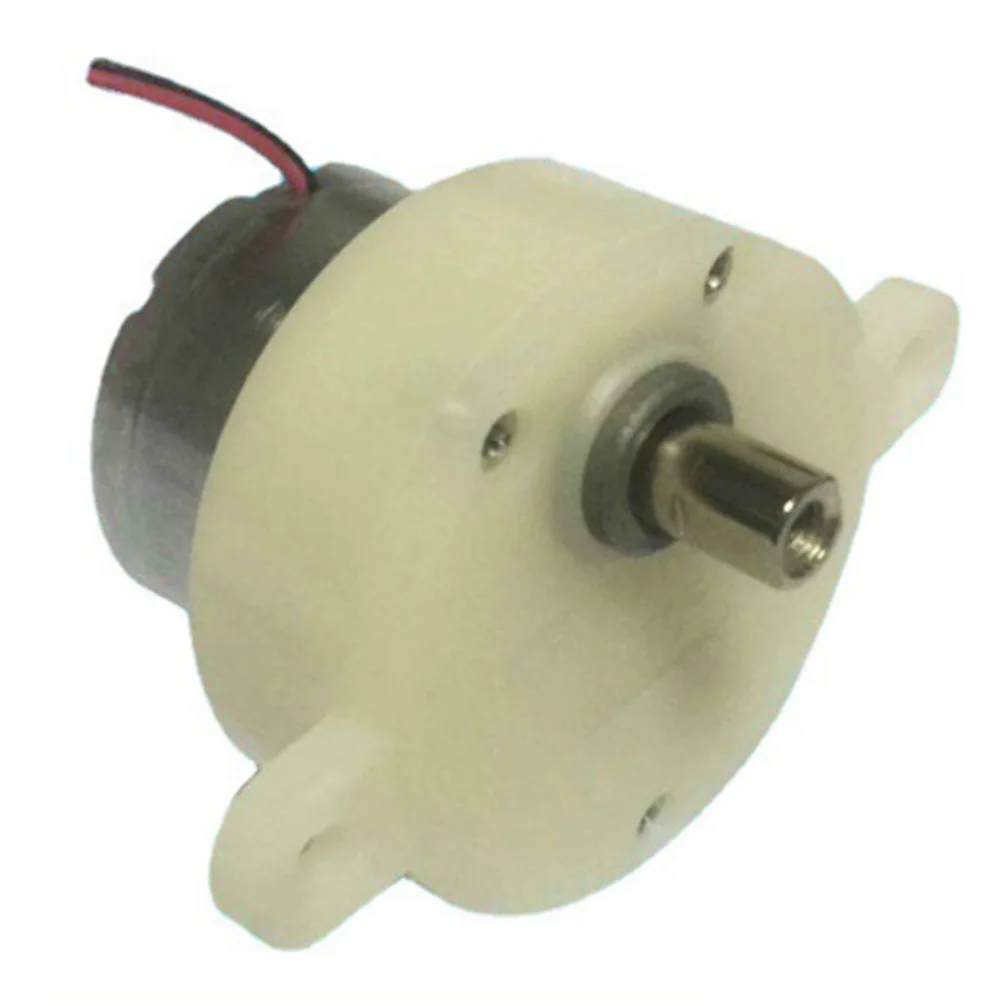 JS300 DC Reduction Gear Motor 3-12V 3-20RPM High-Torque Low-Noise Solution For Toys Stage Lighting Electronics Plastic Motor