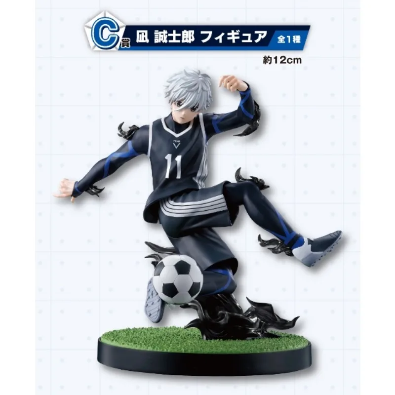 Bandai asli Ichiban BLUE LOCK Anime Figure isyagi Yoichi Bachira MeguruNagi seishimikage Reo aksi mainan anak hadiah Model