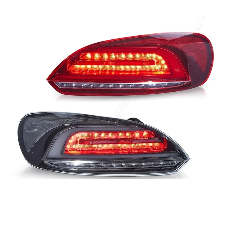 

Taillight Assembly For 2009 2010 2011-2014 VW Scirocco Rear Lamps running lights brake lights turning backup light turn signal