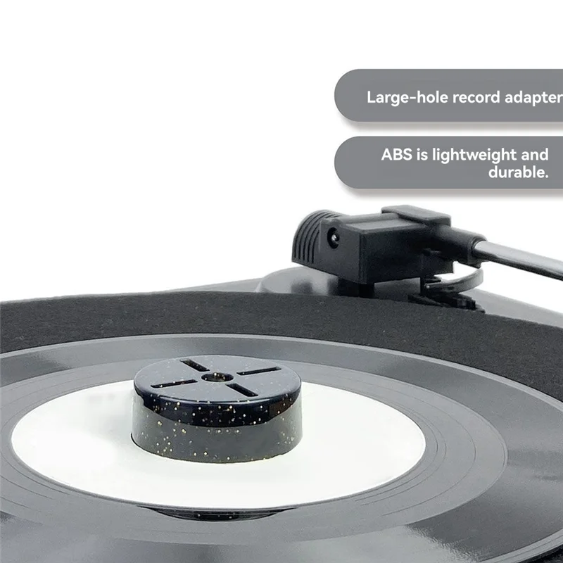 Baza konwersji audio ABGQ do płyt winylowych 7 cali EP Record LP45 RPM Adapter Gramofon Gramofon Winyl Niebieski