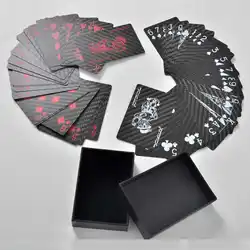 Naipes de fibra de carbono: cartas resistentes y duraderas