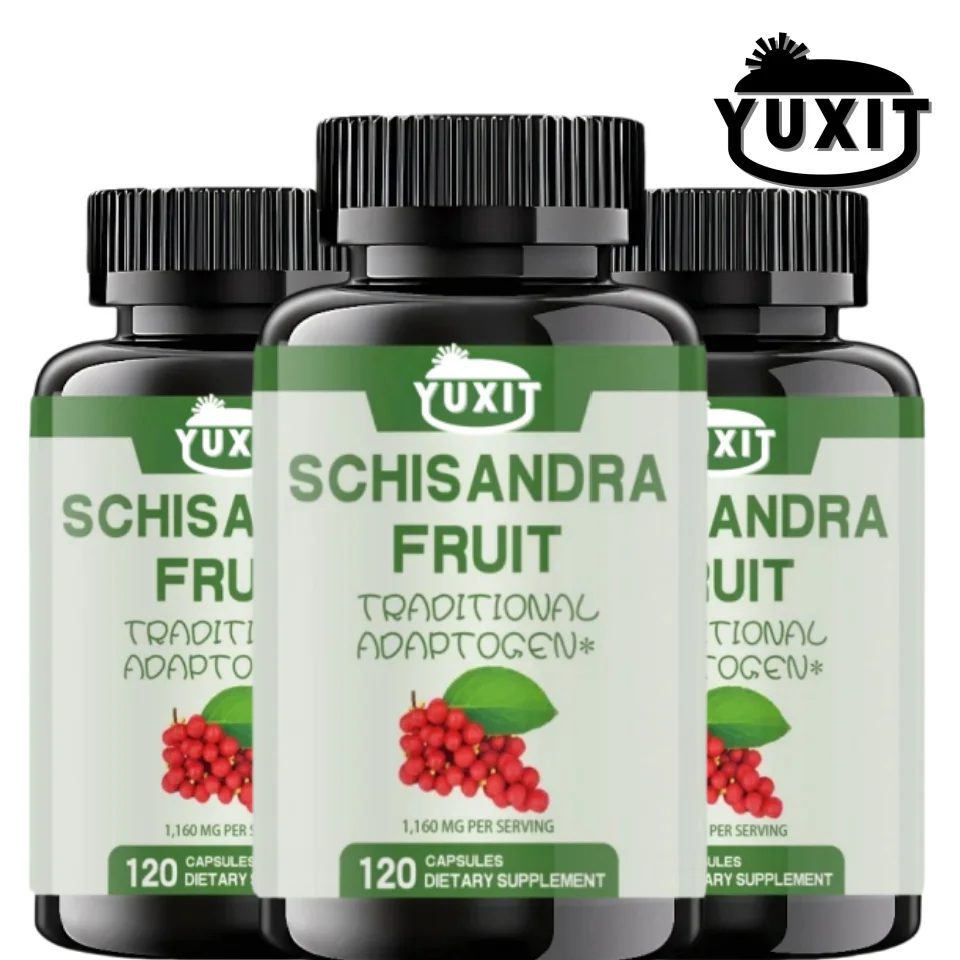 

YUXIT Schizandra Berry Herbal Supplement Stress Relief Liver Support Natural Relaxation