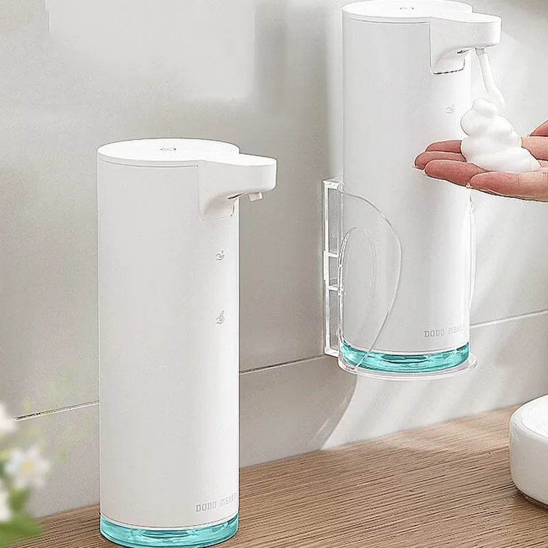 Unique Rechargeable Soap Dispensers Cower Kitchen Electric Aesthetic Soap Dispensers Stainless Banyo Donanım Bathroom Item