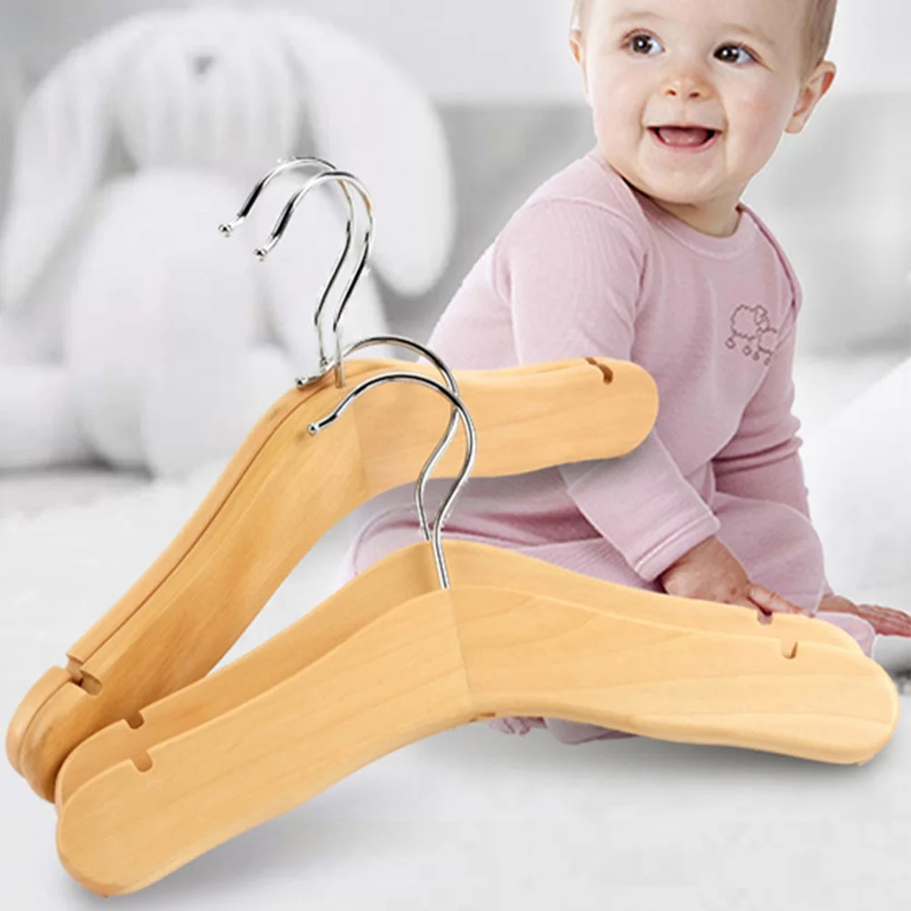 5 قطع من الشماعات الخشبية، شماعات الملابس، التصميم العلمي، عملية تلميع سلسة، خزانة تخزين