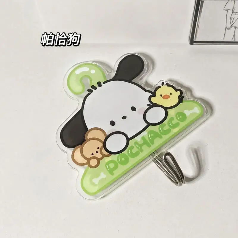 سانريو جديد الكرتون ربط كورومي سينامورول مرحبا كيتي بلدي ميلودي لطيف الاكريليك طالب عنبر تخزين المنزل لا أثر هوك أب